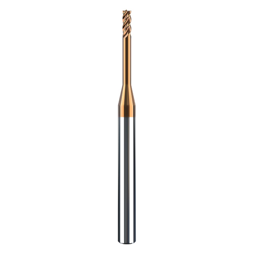 (D1-D2)HRC55 Carbide Flat End Mills Deep Groove Mills 4 Flute,Suitable for Side milling Slotting, for Milling Alloy Steels.