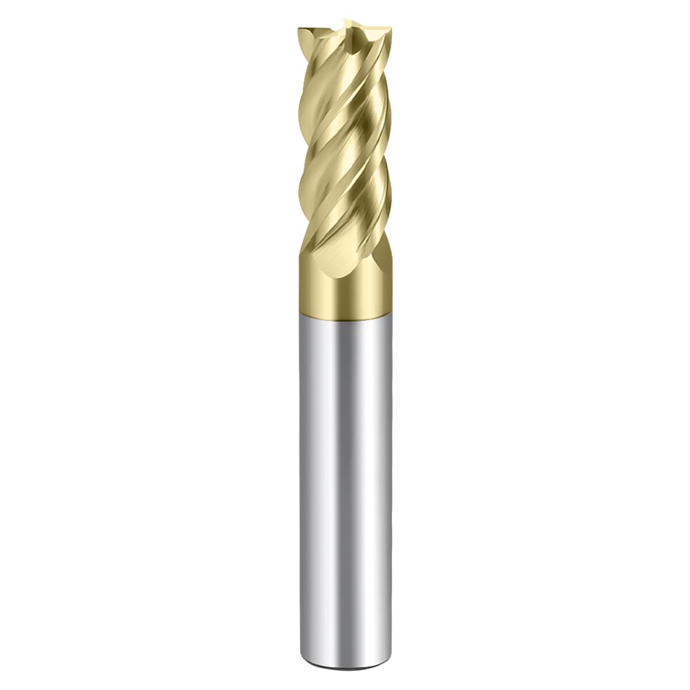 Carbide Titanium alloy End Mills 4 Flute ZrN Coating,for Titanium alloy. (D5*13*D5*50L*4F)
