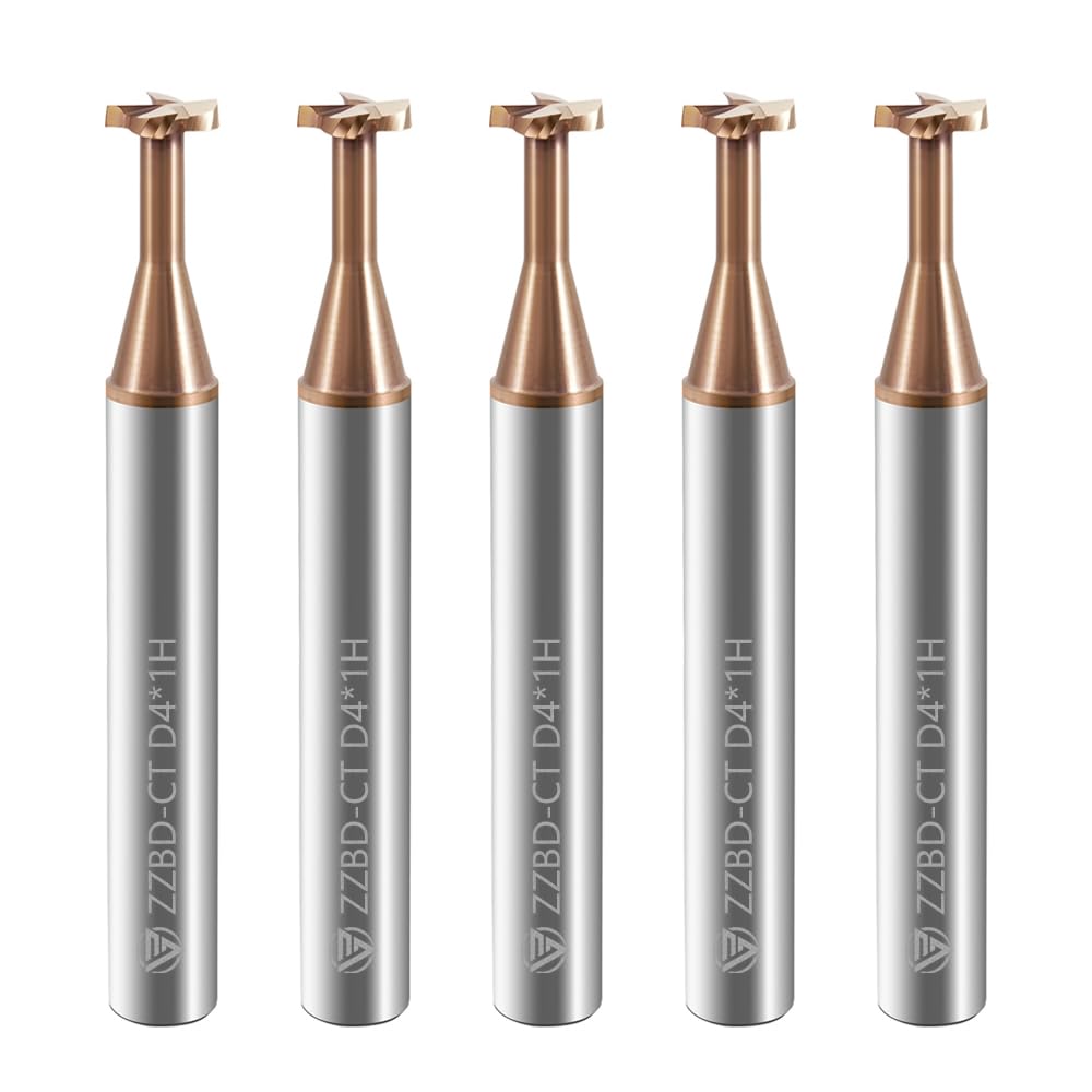 HRC55 T-Slot End Mill – AlTiN + TiSiN Coating for T-Slot & Undercut Groove Machining on Hardened Steel