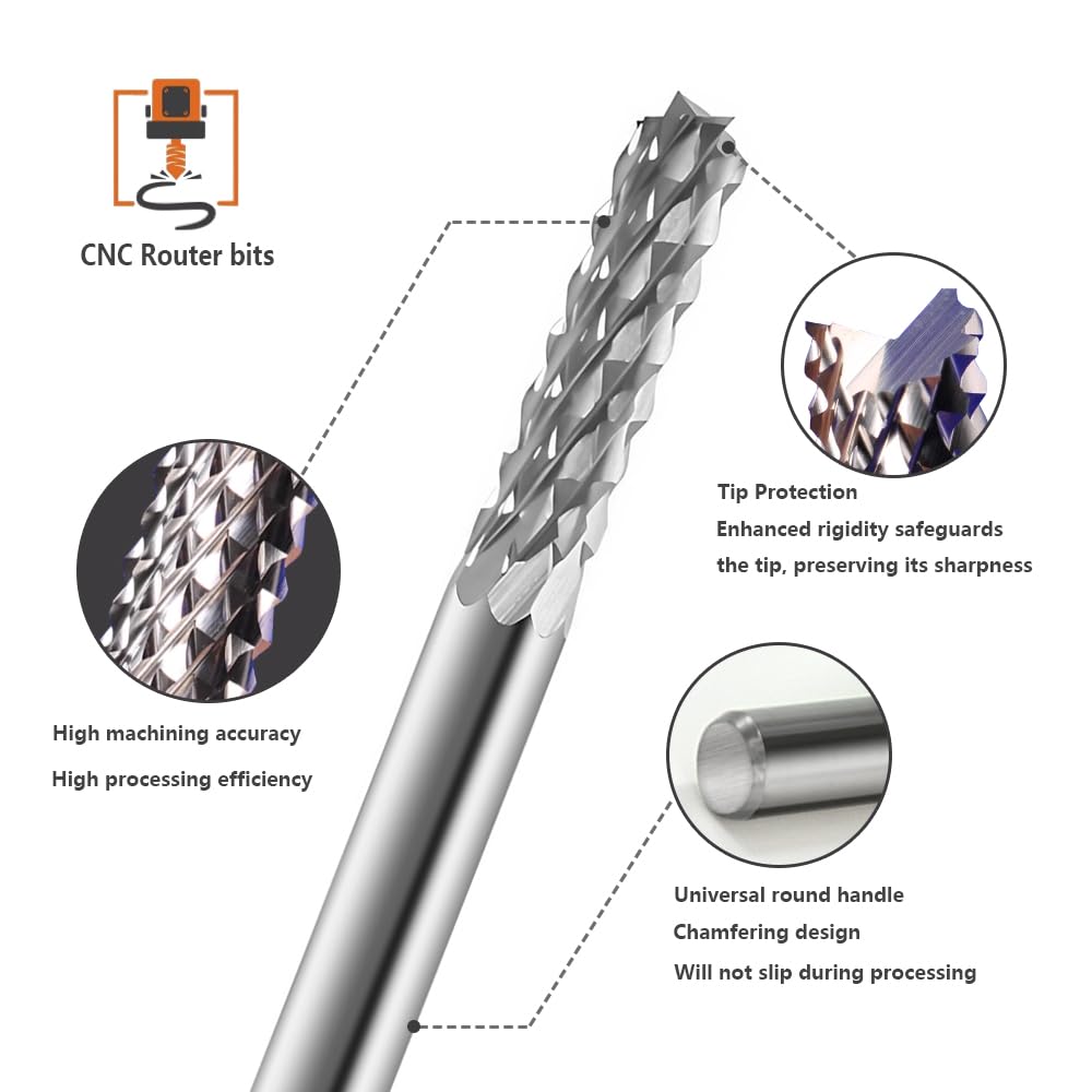 End Mills - Brocas de fresado CNC