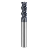 Carbide Unequal Helix End Mills for Stainless Steel-4 Flute TiALSiN Coated,For Milling Alloy Steels, Hardened Steel, Metal etc. (D8*25*D8*75L*4F)