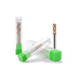 Solid carbide ball nose end mill HRC55, 4 flutes,R0.75-R6,CNC cutting tool for cast iron and general steel