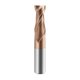 HRC55  Carbide Square End Mills-2 Flute TiSiN Coated,for Milling Alloy Steels, Hardened Steel, Metal etc. (D8*100mm)