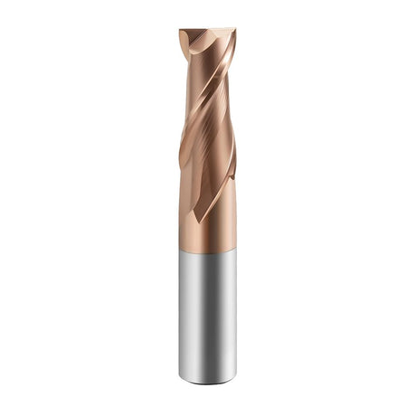 HRC55  Carbide Square End Mills-2 Flute TiSiN Coated,for Milling Alloy Steels, Hardened Steel, Metal etc. (D16*150mm)