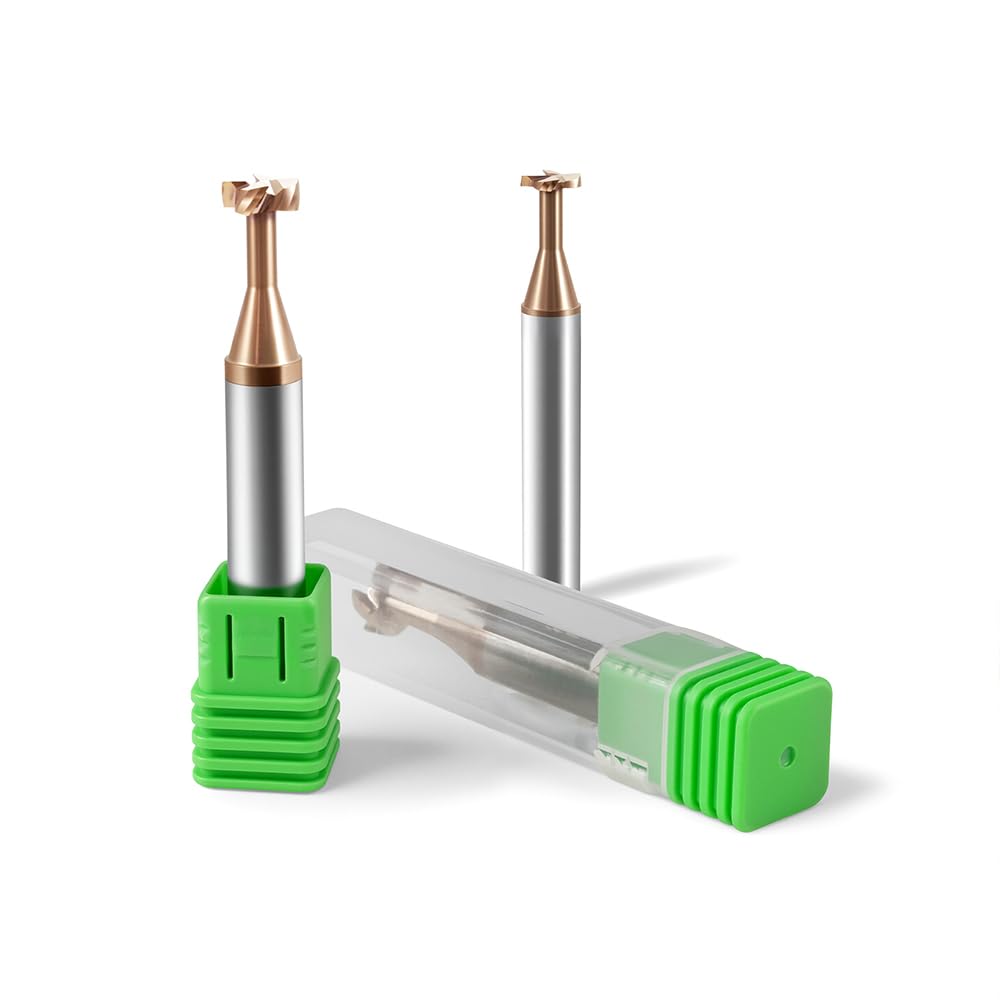 HRC55 T-Slot End Mill – AlTiN + TiSiN Coating for T-Slot & Undercut Groove Machining on Hardened Steel