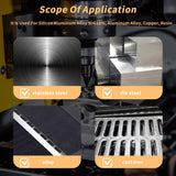 HRC55 Carbide Ball Nose End Mills-2 Flute TISIN Coated,For Milling Alloy Steels, Hardened Steel, Metal etc.size R10x100mm