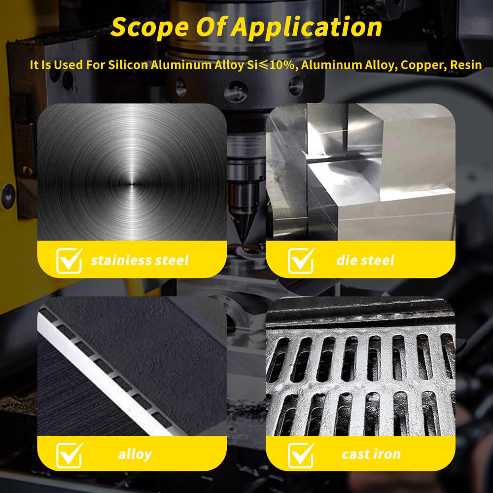 Carbide Finish Flat End Mills for Cutting Alloy Steels,Cast Iron, Hardened Steel - 6 Flute TiALSiN Coated Cutting Tools. (D6*18*50*6F)