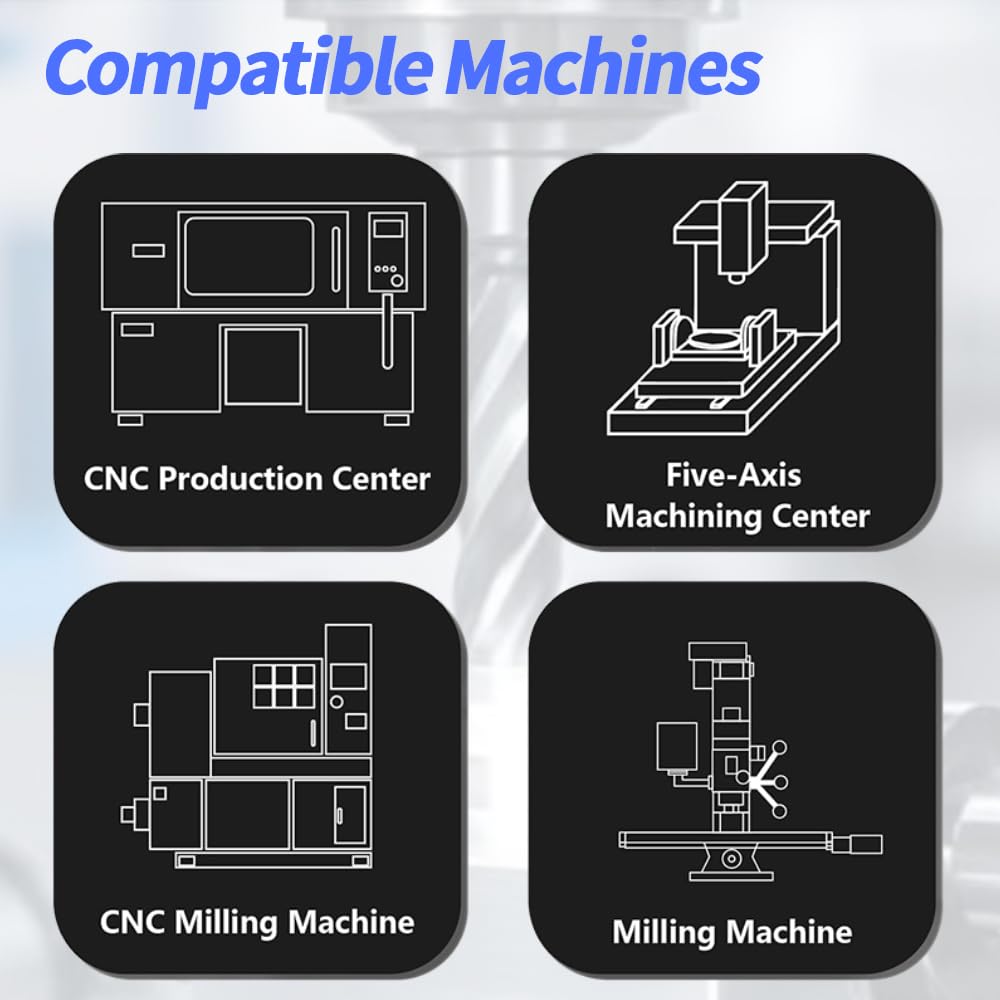 HRC60 Carbide Corner Radius End Mill 4 Flute TiAlSiN for Alloy Steel,Cast Iorn,Cooper Alloy etc.size D8xR1x60mm