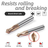 Carbide Spotting Drill Bits TiSiN Coated for Alloy Steels,Carbide Steel, Stainless Steel etc. (D1*50)